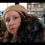 Scrappy and I, Self Portrait on 021707, in the LivingRoom